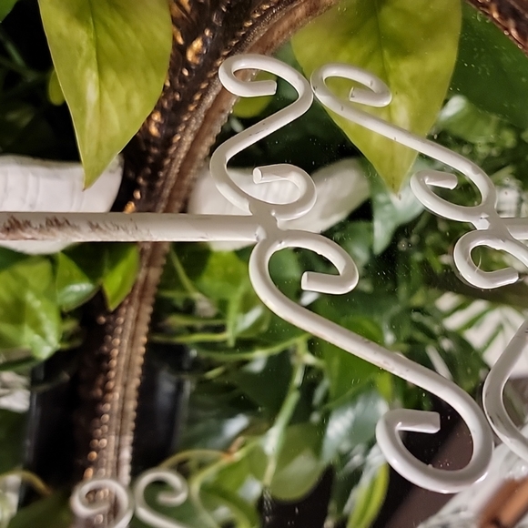 🌼 Jewelry Display Holder Costal white wash Metal - Picture 6 of 7